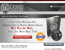 Tablet Screenshot of domaingraduate.com